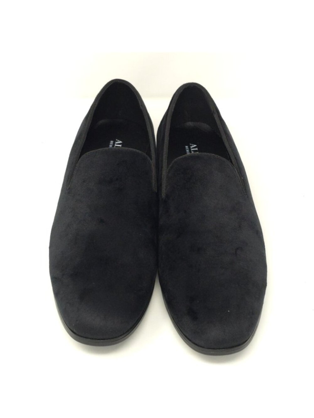 New Alfani Black Suede Slip-On Loafers Men’s 10.5M - Picture 6 of 7